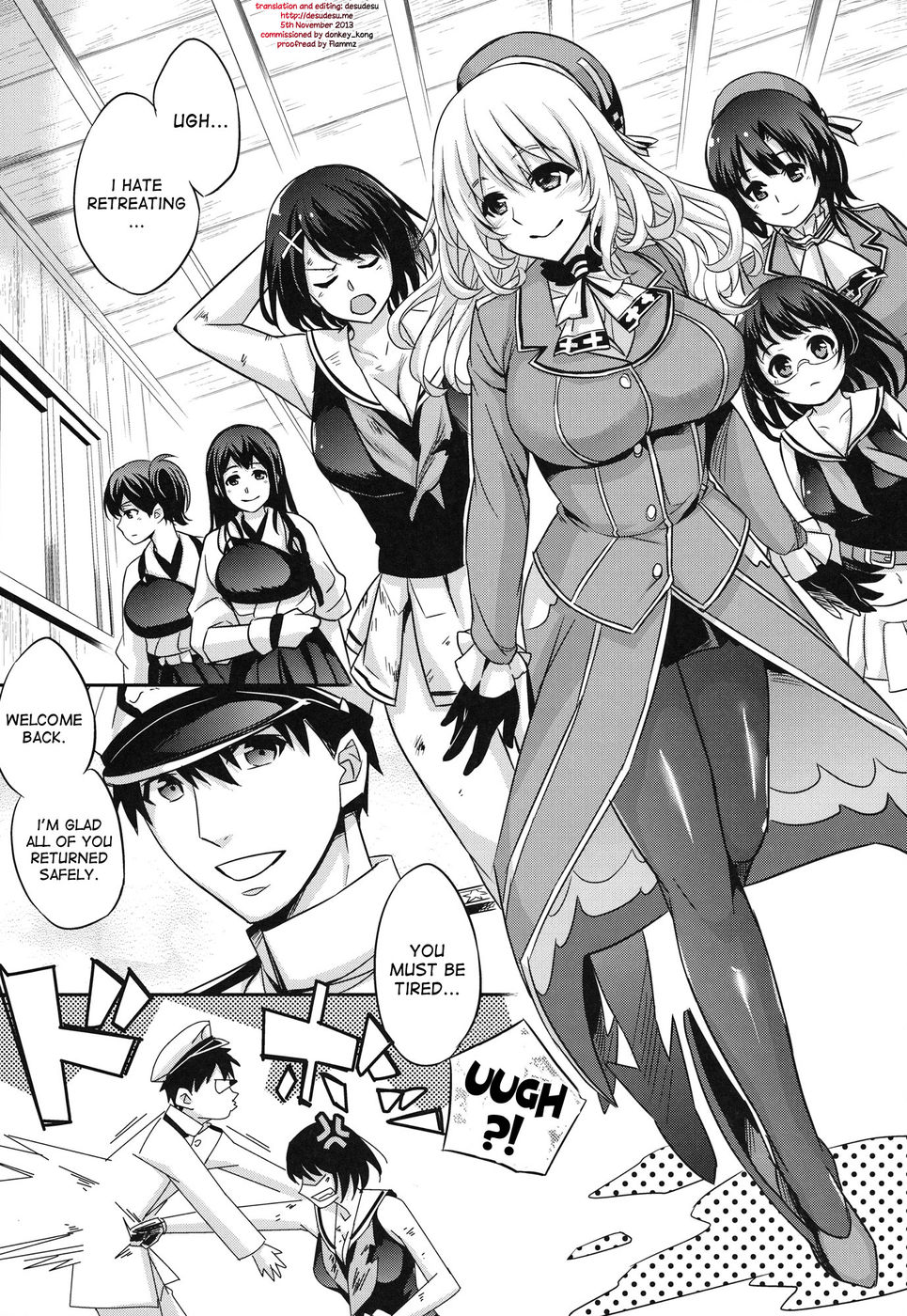 Hentai Manga Comic-Atago Batsubyou-Read-4